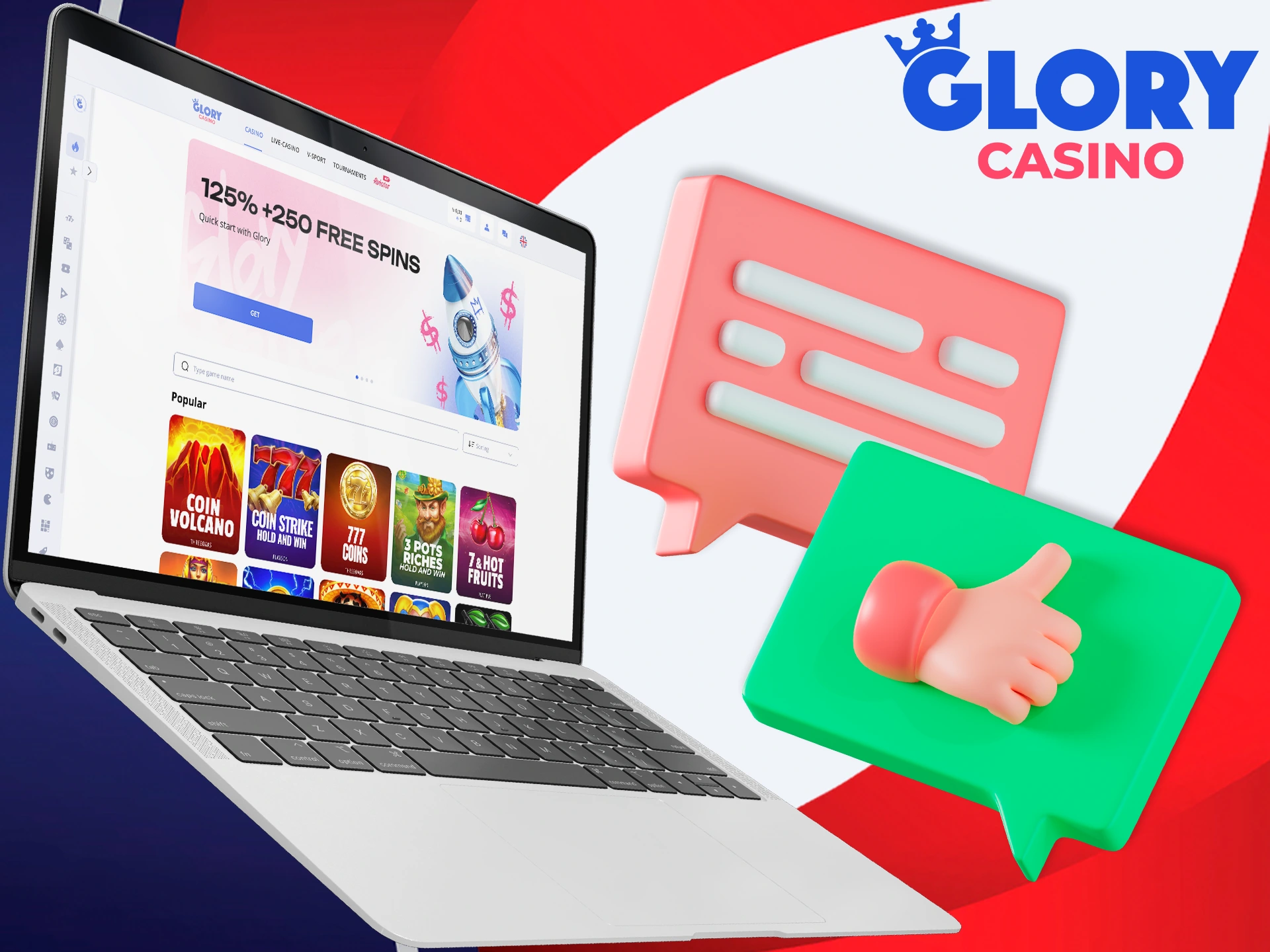 Get to know the benefits of Glory Casino For your wins.