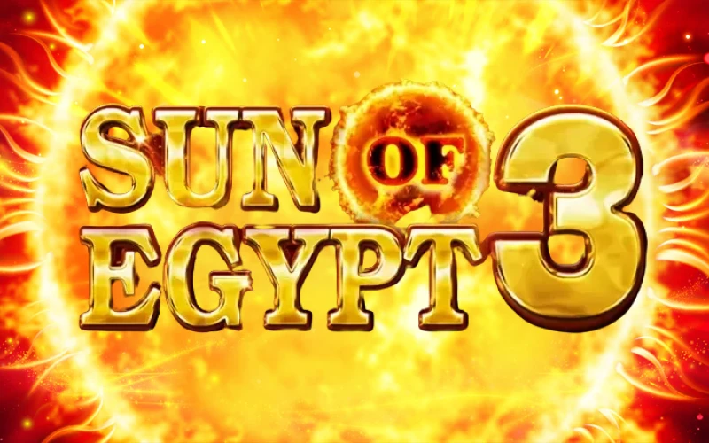 Show off your skills in the Sun of Egypt 3 game available at Glory Casino.