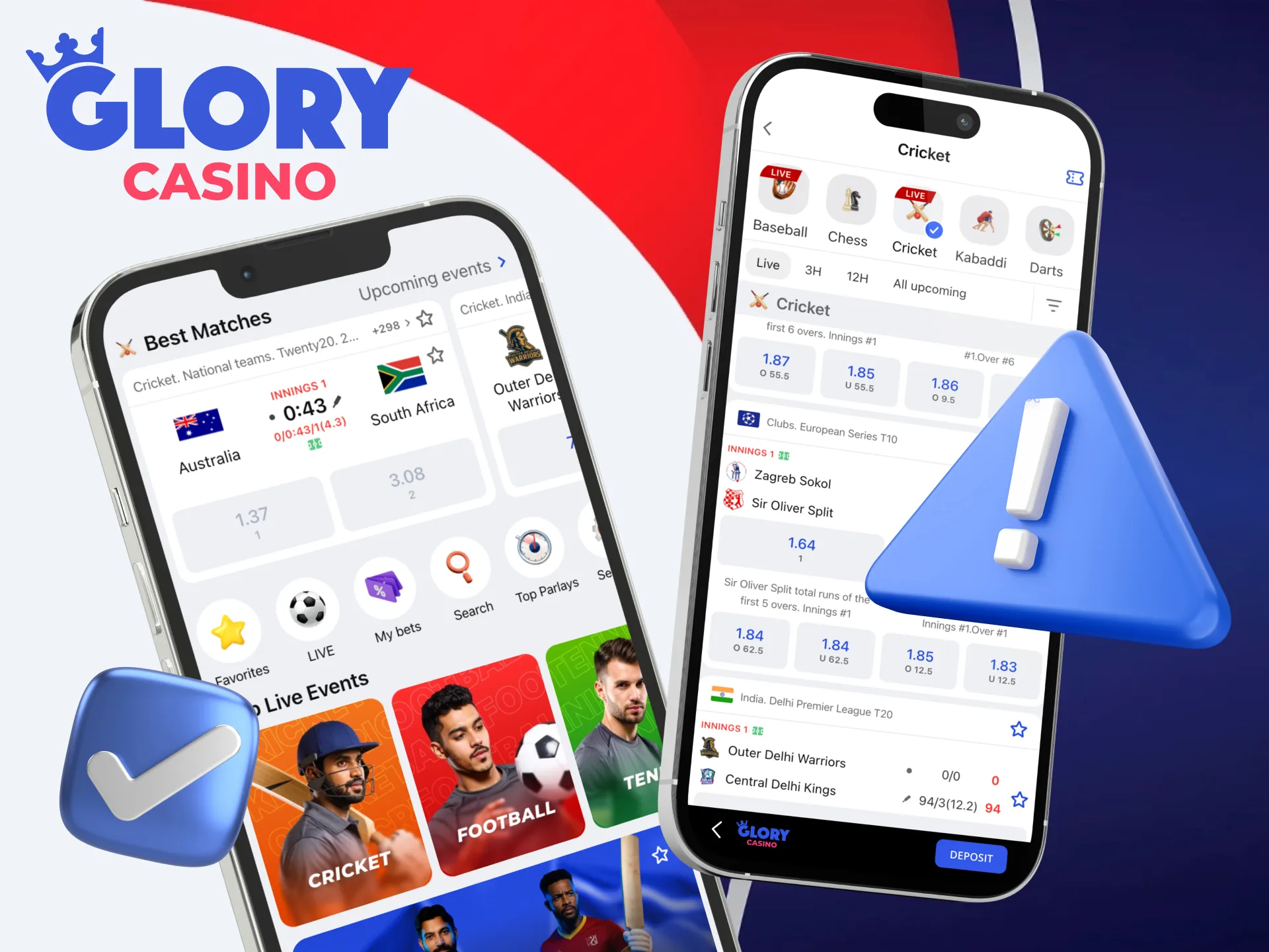 Glory Casino recommends live betting, diversification, and limits.