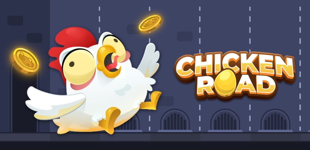 Chicken road head logo.
